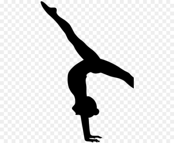 Gymnastics, Flip, Silhouette, Athletic Dance Move, Acrobatics PNG