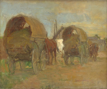 Gypsy caravans by Elemír Halász-Hradil | Free Photo - rawpixel Gypsy caravans by Elemír Halász-Hradil | Free Photo - rawpixel