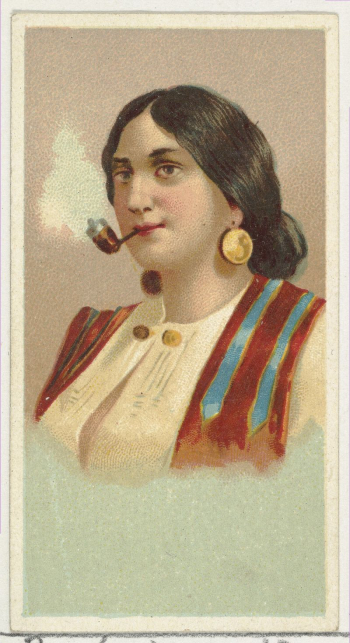 Gypsy Girl, printer's sample from World's | Free Photo - rawpixel Gypsy Girl, printer's sample from World's | Free Photo - rawpixel