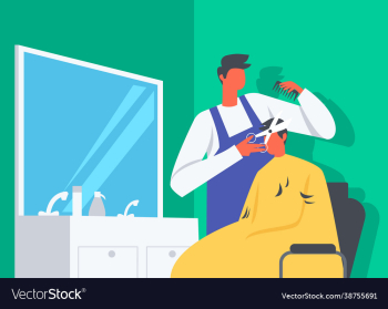 hair cutting in salon hair cutting in salon