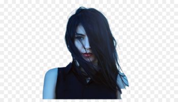 hair face blue black hair hairstyle