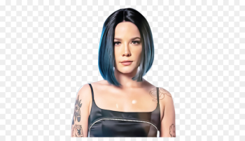 hair face hairstyle wig black hair