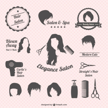 Hair salon graphics Hair salon graphics