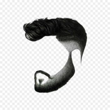 Hairstyle Editing Afro-textured hair - creative men's hairstyle 