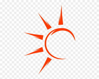 Half Sun Vector Png