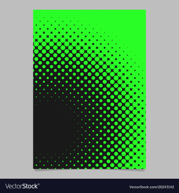 Halftone circle background pattern poster vector image Halftone circle background pattern poster vector image