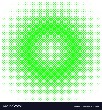 Halftone square pattern background template vector image Halftone square pattern background template vector image