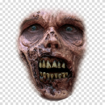 Halloween app Zombie Camera, face_ transparent background PNG clipart