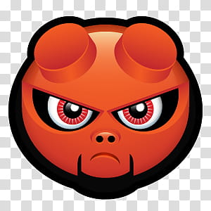 Halloween Avatars, Hellboy icon transparent background PNG clipart Halloween Avatars, Hellboy icon transparent background PNG clipart