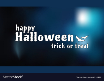 Halloween background blur vector image Halloween background blur vector image