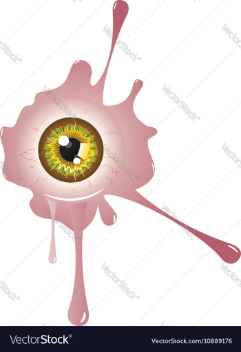 Halloween Bloody Eyeball7 vector image Halloween Bloody Eyeball7 vector image