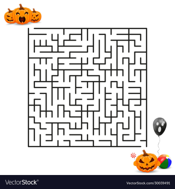 halloween border for design cartoon smiling