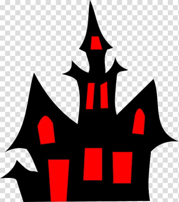 Halloween Cartoon Haunted attraction , Creepy House transparent background PNG clipart