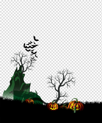 Halloween Castle Computer file - Halloween background png download ...