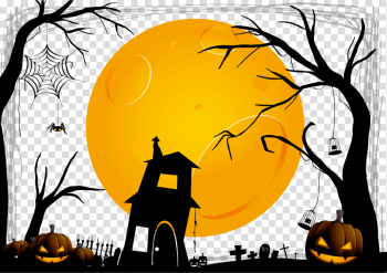 Halloween Clip art - Vector Halloween Background png download ...