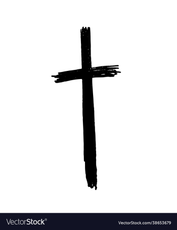 halloween cross on white background halloween cross on white background