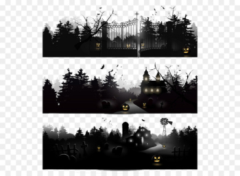 Halloween - Halloween black background Halloween - Halloween black background