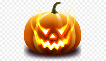Halloween Jack-o-lantern Jack Skellington Icon - Halloween Pumpkin Transparent Background 