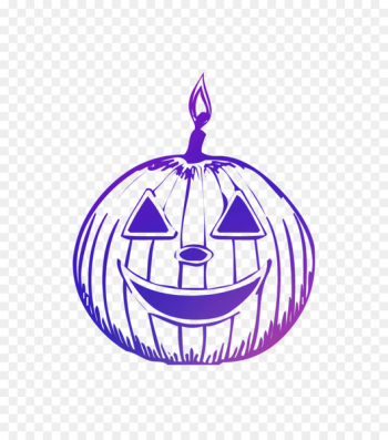 Halloween Jack-o'-lantern Pumpkin Illustration - Halloween Jack-o'-lantern Pumpkin Illustration -