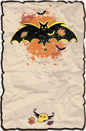 Halloween Jack-o-lantern Pumpkin Jack Skellington, Bat border transparent background PNG clipart