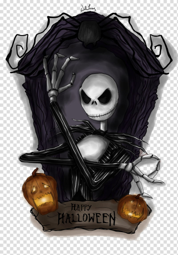 Halloween Jack Skellington transparent background PNG clipart Halloween Jack Skellington transparent background PNG clipart