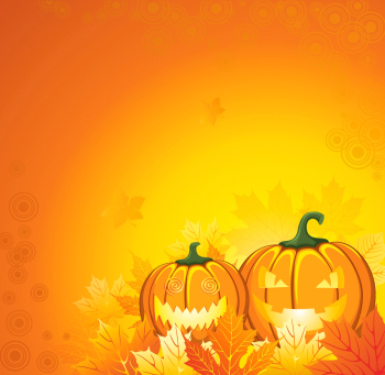 Halloween Orange Pumpkin Background | Gallery Yopriceville - High ...