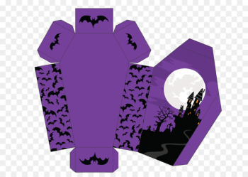 Halloween Paper Day of the Dead Party Box - coffin Halloween Paper Day of the Dead Party Box - coffin