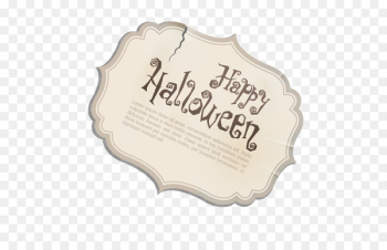 Halloween Paper Jack-o-lantern Poster - Halloween tags 