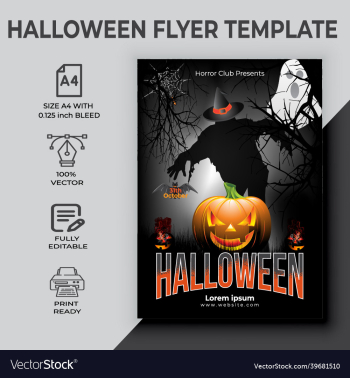 halloween party flyer design halloween party flyer design