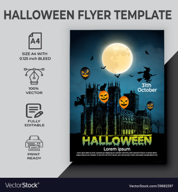 halloween party flyer design halloween party flyer design