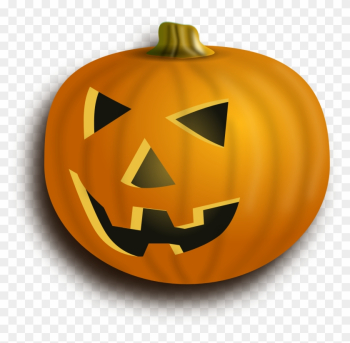 Halloween Pumpkin Clip Art Transparent - Carved Pumpkin Transparent Background