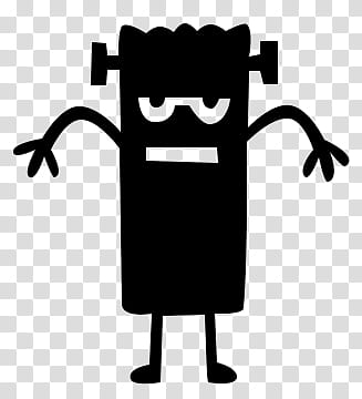 Halloween s, black character illustration transparent background PNG clipart Halloween s, black character illustration transparent background PNG clipart