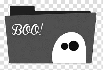 Halloween s, gray folder icon transparent background PNG clipart