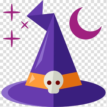 Halloween Scalable Graphics Icon, Magic Hat transparent background PNG clipart