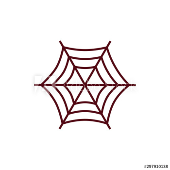 Halloween spider web icon Halloween spider web icon