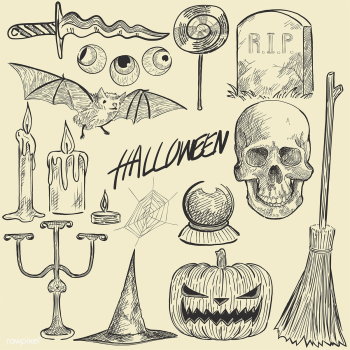 Halloween theme illustration | Free stock vector - 381795 Halloween theme illustration | Free stock vector - 381795