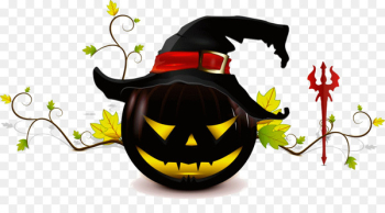 Halloween witch Pumpkin Desktop Wallpaper - Halloween Halloween Title 