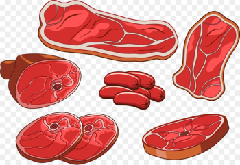 Ham Bacon Meat Drawing - meat Ham Bacon Meat Drawing - meat