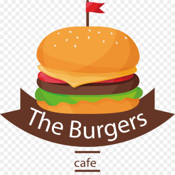 Hamburger Cheeseburger Fast food Logo Clip art - Red flag Hamburg 