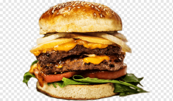 Hamburger Cheeseburger Fast food McDonald's, gourmet burgers, food, beef, recipe png