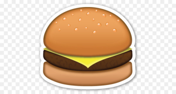 Hamburger Emoji Sticker Cheeseburger Smiley - Emoji Hamburger Emoji Sticker Cheeseburger Smiley - Emoji