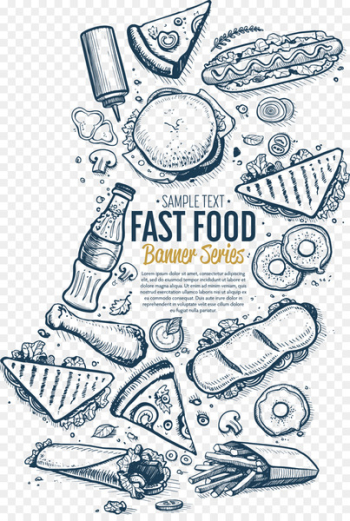 Hamburger Hot dog Fast food Pizza Cafe - Pizza Hamburger Hot dog Fast food Pizza Cafe - Pizza