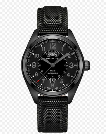 Hamilton Watch Company Automatic watch Chronograph Watch strap - Hamilton watches Black watches mechanical watches male table 