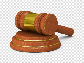 Hammer Gavel Auction Judge, Gold wooden auction hammer transparent background PNG clipart