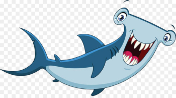 Hammerhead shark Cartoon Clip art - Painted cartoon shark Hammerhead shark Cartoon Clip art - Painted cartoon shark