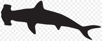Hammerhead shark Silhouette Scalloped hammerhead Clip art - sharks 