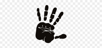 Hand - Draw A Baby Handprint Hand - Draw A Baby Handprint