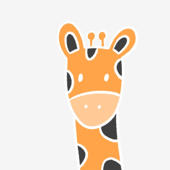 Hand Drawn Cute Giraffe, Giraffe, Cartoon, Cute PNG Transparent ...