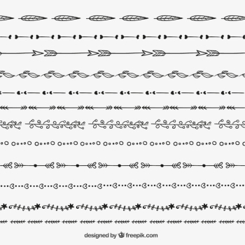 Hand drawn dividers collection Hand drawn dividers collection