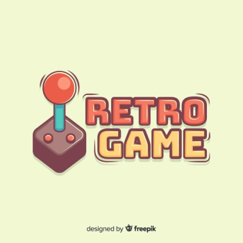 Hand drawn game pad logo Free Vector Hand drawn game pad logo Free Vector